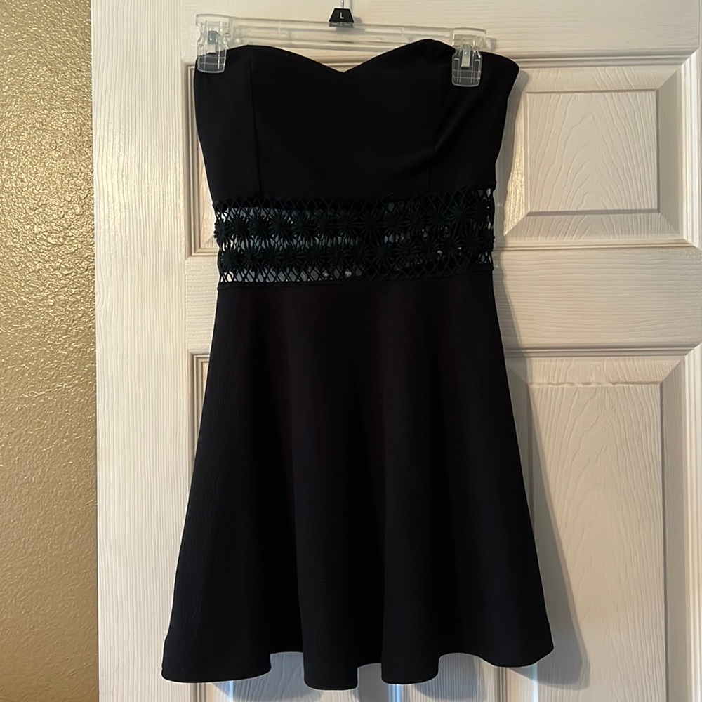 Black Short Flowy Dress